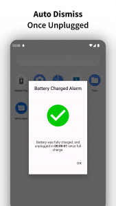اسکرین شات برنامه Full Battery Charge Alarm 4