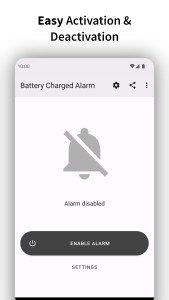 اسکرین شات 1 برنامه Full Battery Charge Alarm