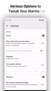 اسکرین شات 5 برنامه Full Battery Charge Alarm
