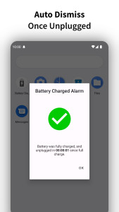 اسکرین شات 4 برنامه Full Battery Charge Alarm