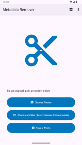 اسکرین شات 2 برنامه Photo Metadata Remover