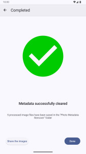 اسکرین شات 4 برنامه Photo Metadata Remover