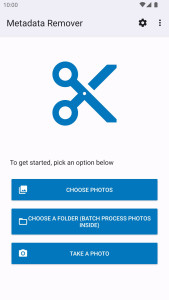 اسکرین شات 2 برنامه Photo Metadata Remover