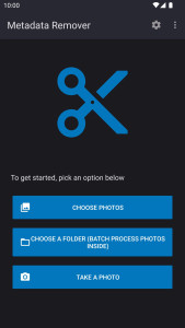 اسکرین شات 7 برنامه Photo Metadata Remover