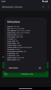 اسکرین شات 7 برنامه Photo Metadata Viewer