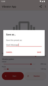 اسکرین شات 4 برنامه Vibrator App