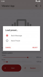 اسکرین شات برنامه Vibrator App 6