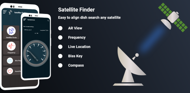 اسکرین شات برنامه Satellite Sat Finder & Compass 1