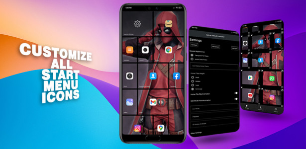 اسکرین شات 2 برنامه Win 10 Metro xLauncher
