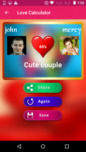 اسکرین شات برنامه Love Calculator 2024 5