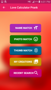 اسکرین شات 4 برنامه Love Calculator 2025