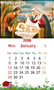 اسکرین شات برنامه Designer 2018 Calendar Themes 6