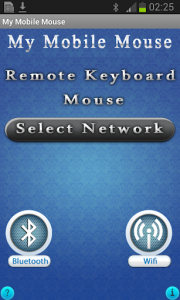 اسکرین شات برنامه My Mobile Mouse 4