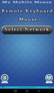 اسکرین شات برنامه My Mobile Mouse 1