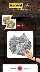 اسکرین شات 7 برنامه Trace Anything: Trace & Sketch