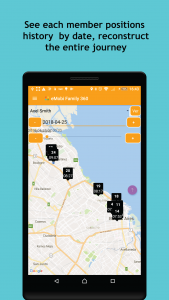اسکرین شات برنامه Family Locator Tracker GPS 3