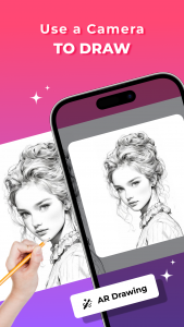 اسکرین شات برنامه AR Drawing: Sketch & Paint Art 5