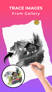 اسکرین شات برنامه AR Drawing: Sketch & Paint Art 4
