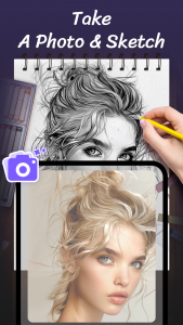 اسکرین شات برنامه AR Drawing Paint Sketch Trace 6