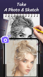 اسکرین شات 6 برنامه AR Drawing Paint Sketch Trace