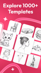 اسکرین شات 5 برنامه AR Drawing: Sketch & Paint