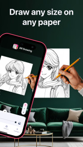اسکرین شات 6 برنامه AR Drawing: Sketch & Paint