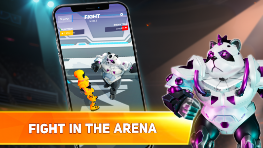 اسکرین شات بازی Armored Merge: Mech Arena 4