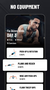 اسکرین شات برنامه Arm Workout - Biceps Exercise 5