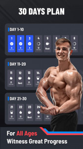 اسکرین شات برنامه Arm Workout - Biceps Exercise 4