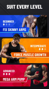اسکرین شات برنامه Arm Workout - Biceps Exercise 3