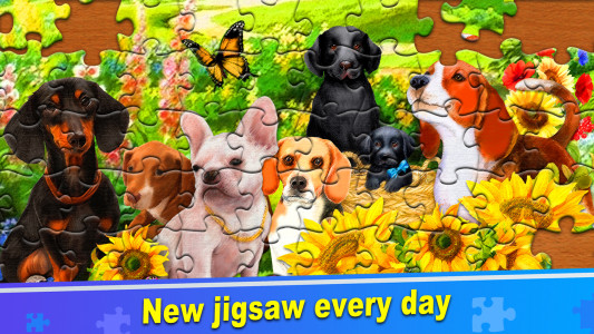 اسکرین شات بازی ColorPlanet® Jigsaw Puzzle 2