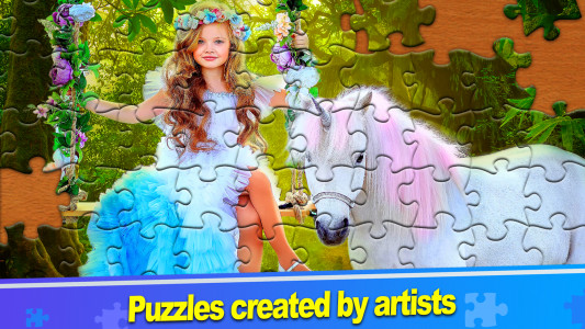 اسکرین شات بازی ColorPlanet® Jigsaw Puzzle 5