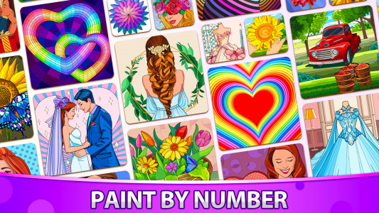 اسکرین شات بازی ColorPlanet® Paint by Number 1