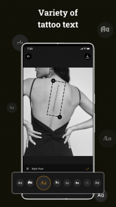 اسکرین شات 6 برنامه Tattoo Maker - Tattoo Design