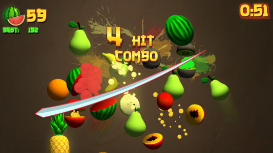 اسکرین شات بازی Fruit Slice 4