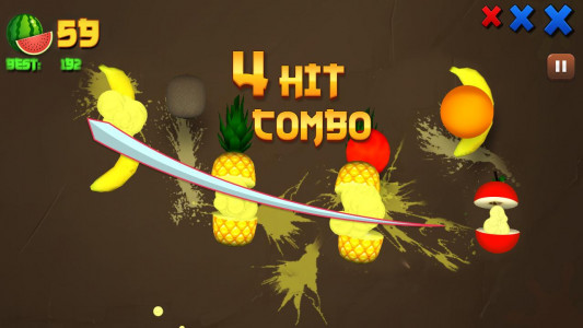 اسکرین شات بازی Fruit Slice 5
