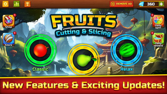 اسکرین شات بازی Fruits Cutting & Slicing 1