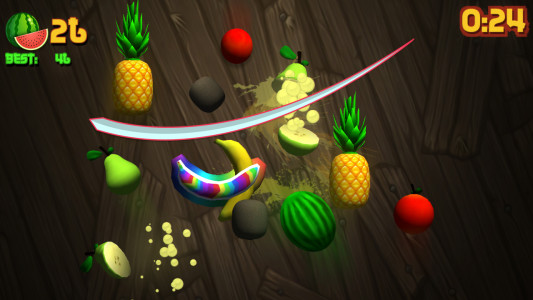 اسکرین شات بازی Fruit Cutting & Slicing 3