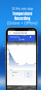 اسکرین شات برنامه Room Temperature Thermometer 3