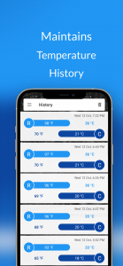 اسکرین شات برنامه Room Temperature Thermometer 6