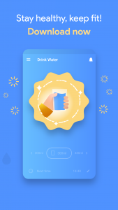 اسکرین شات برنامه Water tracker - Water reminder 7