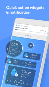 اسکرین شات برنامه Water tracker - Water reminder 8