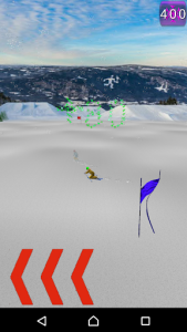 اسکرین شات بازی ⛷ Girl Skier. Sport game 3
