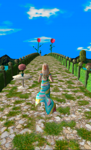 اسکرین شات 1 بازی Princess runner. Endless bridg