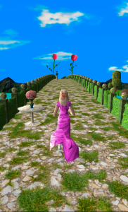 اسکرین شات بازی Princess runner. Endless bridg 6
