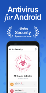 اسکرین شات برنامه Mobile Security Antivirus 1