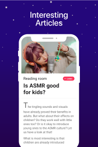 اسکرین شات 4 برنامه ASMR Videos and Sounds