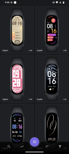 اسکرین شات برنامه Mi Band 8 Watch Faces 3