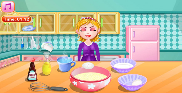 اسکرین شات بازی آشپزی پخت کیک جنگلی 4
