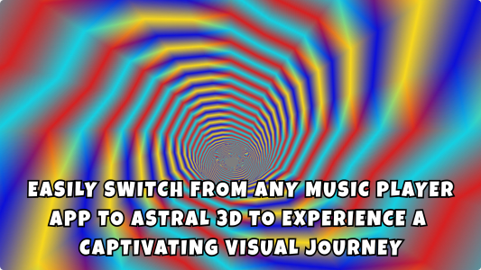 اسکرین شات برنامه Astral 3D FX Music Visualizer 4